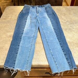 Women’s PacSun high-rise straight jeans, size 27 inseam measures about 25.5